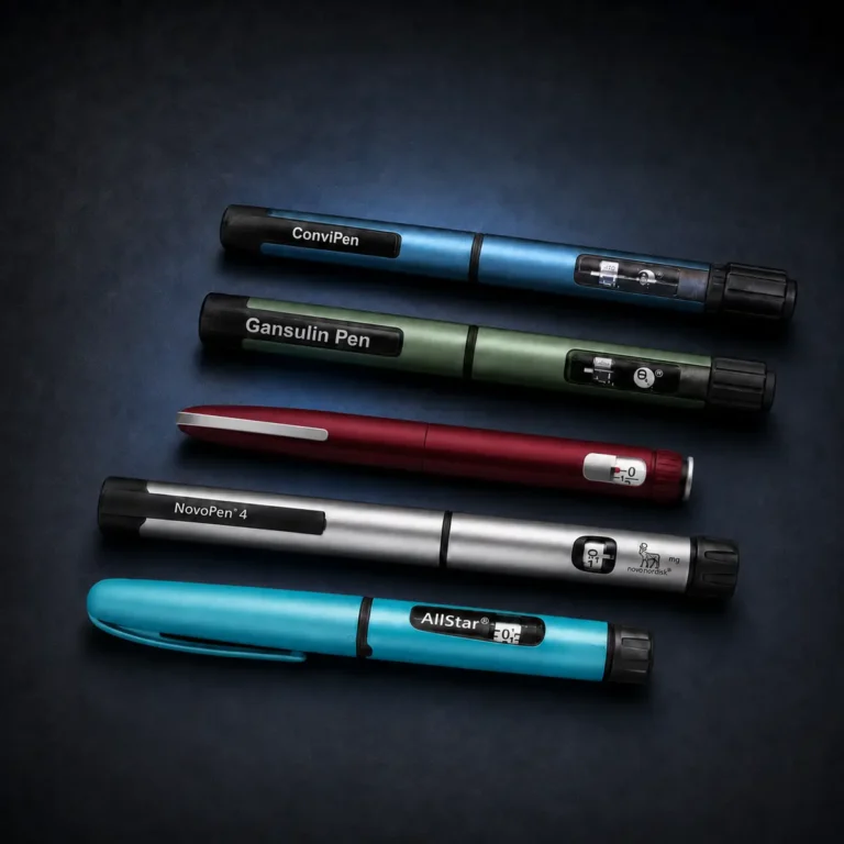 Home 1 Selection of reusable peptide pens